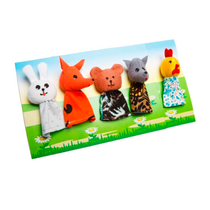 Набор пальчиковых кукол к сказке "Заюшкина избушка" - «globural.ru» - Волгоград