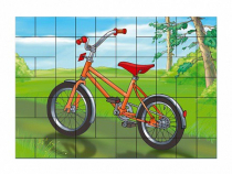 Магниты-пазлы "Велосипед" - «globural.ru» - Волгоград