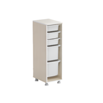 Стеллаж с лотками Робик 001 (дуб молочный) - «globural.ru» - Волгоград