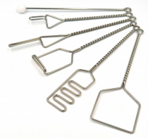 Комплект "Постановочные зонды с витыми ручками с колечком" (мини 6 штук)  - «globural.ru» - Волгоград