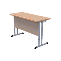 Стол ученический двухместный на плоскоовальной трубе 3-7 гр.р. - «globural.ru» - Волгоград