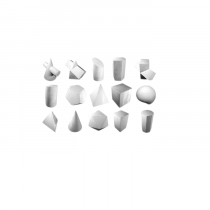 Комплект гипсовых моделей геометрических тел  - «globural.ru» - Волгоград