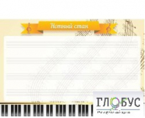 Стенд "Нотный стан" - «globural.ru» - Волгоград