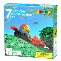 Конструктор «7 машин» 80 деталей - «globural.ru» - Волгоград