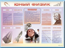 Стенд-уголок "Юный физик" - «globural.ru» - Волгоград