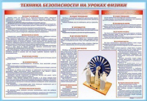 Стенд-уголок "Техника безопасности на уроках физики" - «globural.ru» - Волгоград