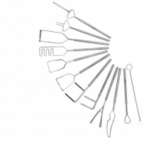Комплект "Постановочные зонды" медицинская сталь (12 штук) - «globural.ru» - Волгоград