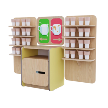 Питьевая зона из коллекции «НЕГА» (цвет желтый) - «globural.ru» - Волгоград