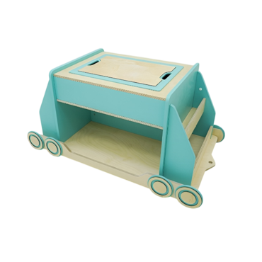 Вагон-конструктор для модульного органайзера «Игровоз» - «globural.ru» - Волгоград