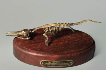 Модель скелета ихтиозавра Ichthyosaurus - «globural.ru» - Волгоград