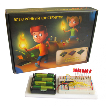 Электронный конструктор "Эксперименты с микросхемами" - «globural.ru» - Волгоград
