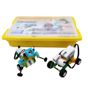 Набор для занятий робототехникой Ведушка с пластиковым боксом для хранения деталей - «globural.ru» - Волгоград