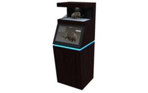 Голографическая 3D пирамида с сенсорным монитором "Классик" - «globural.ru» - Волгоград