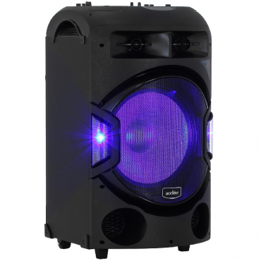 Переносная мобильная акустическая система с возможностью подключения микрофона и проигрывания аудиофайлов с флеш-накопителя мощностью не менее 250 Вт - «globural.ru» - Волгоград