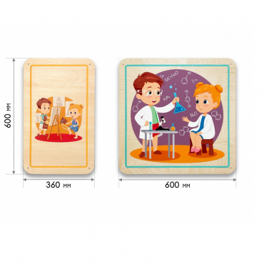 Набор стеновых панелей «Мои увлечения - Весёлые эксперименты» - «globural.ru» - Волгоград